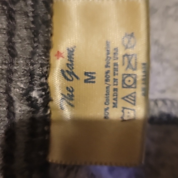 Vintage.  Made in USA. The Game Sweats. Semper Fidelis. Marine core motto. M - Picture 6 of 12